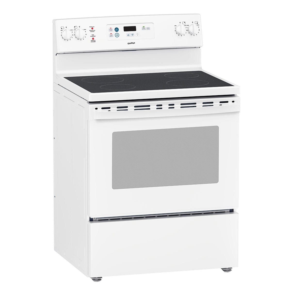 Moffat 30" Freestanding Electric Manual Clean Range White (MCBS585DNWW)