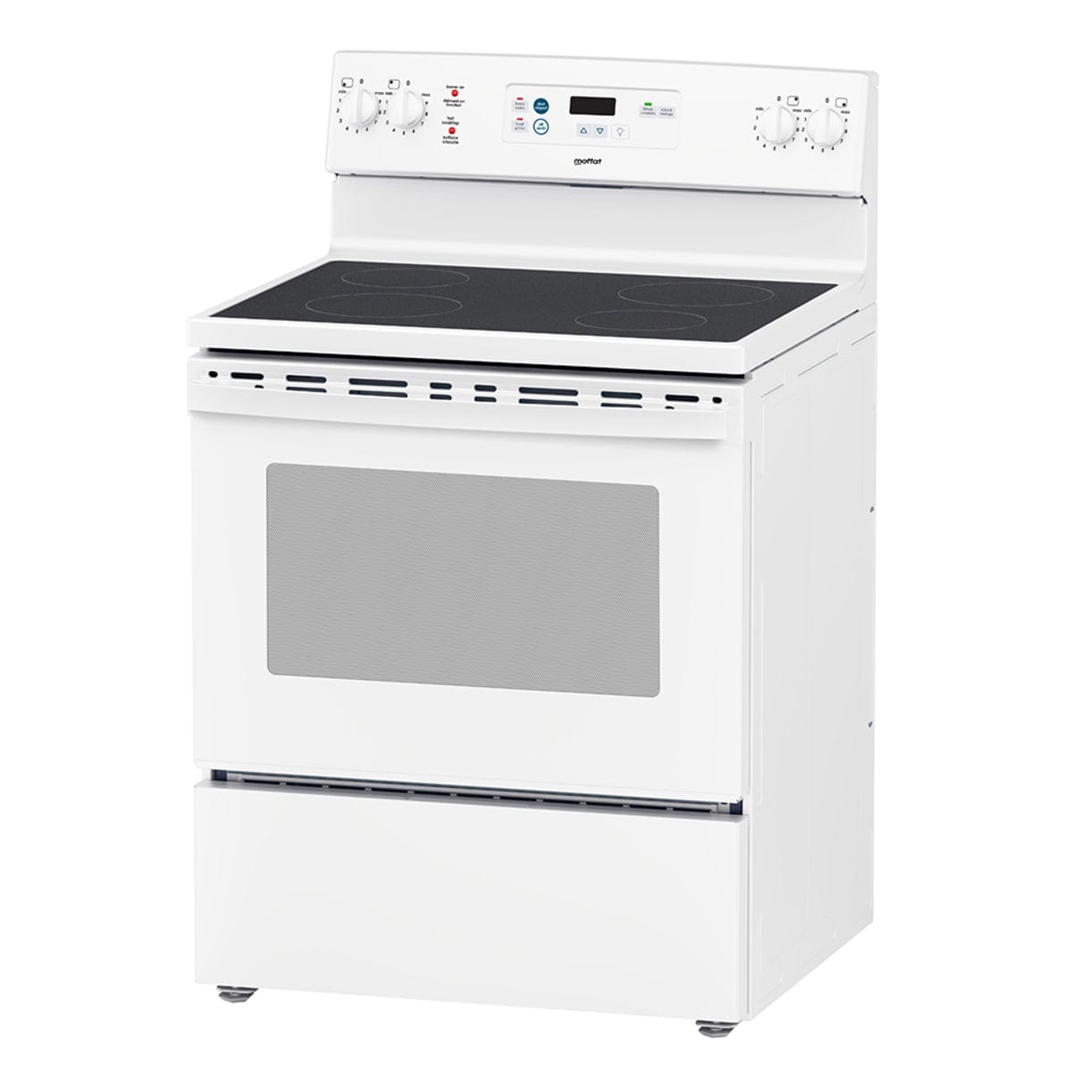 Moffat 30" Freestanding Electric Manual Clean Range White (MCBS585DNWW)