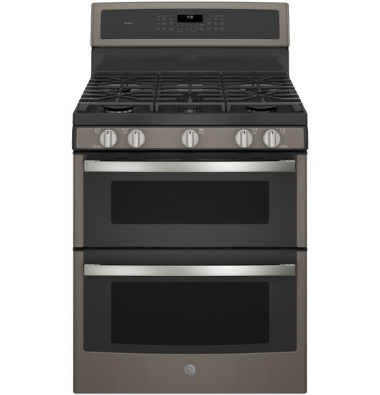 GE Profile™ 30" Free-Standing Gas Double Oven Convection Range (PGB960EEJ3ES)