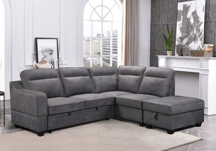 IF-9010 RHF Sofa Bed Sectional