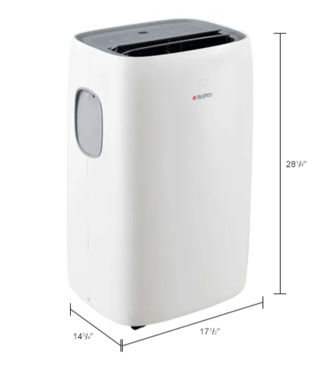 Global Industrial™ Portable Air Conditioner, 14000 BTU, 1430W, 115V WB293066