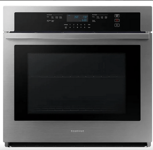 Samsung NV51T5512SS - NV51T5512SS/AC Single Wall Oven, 30 inch Exterior Width, Self Clean, 5.1 cu. ft. Capacity, Wifi Enabled, Stainless Steel colour