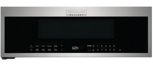 Frigidaire GMOS1266AF Over the Range Microwave, 1.2 cu. ft. Capacity, 400 CFM, 950W Watts, LED, 30 inch Exterior Width, Stainless Steel color