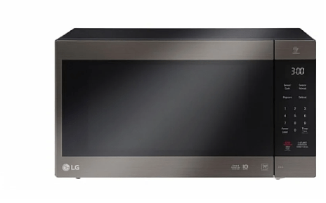 LG LMC2075BD Countertop Microwave, 2.0 cu. ft. Capacity, 1200W Watts, 24 inch Exterior Width, Black Stainless Steel colour