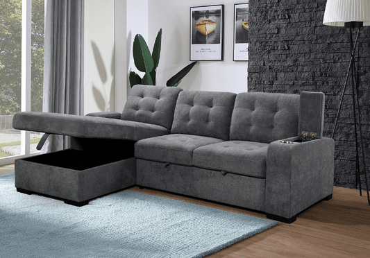 IF-9050 LHF Sofa Bed Sectional / IF-9051 RHF Sofa Bed Sectional
