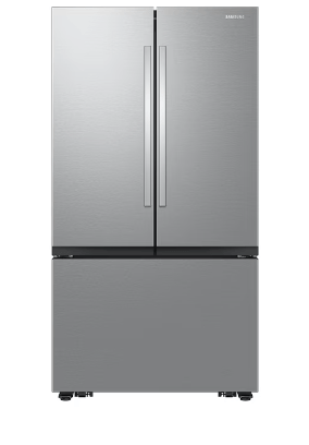 Samsung 36-inch W 31.5 cu. ft. French Door Refrigerator in Stainless Steel, Standard Depth with internal Ice dispenser RF32CG5300SR