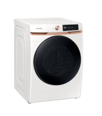 Samsung 5.3 Cu.Ft. Front Load Washer with Super Speed and Built-in WIFI in Ivory - ENERGY STAR® Model # WF46BG6500AE