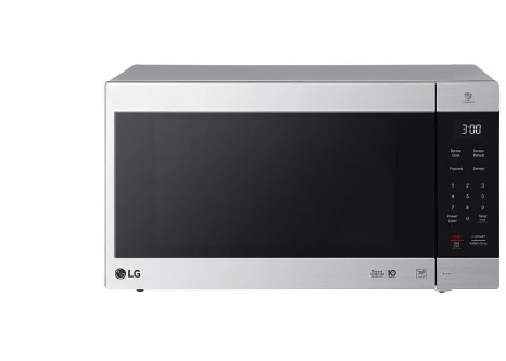 LG LMC2075ST Countertop Microwave, 2.0 cu. ft. Capacity, 1200W Watts, 24 inch Exterior Width, Stainless Steel colour