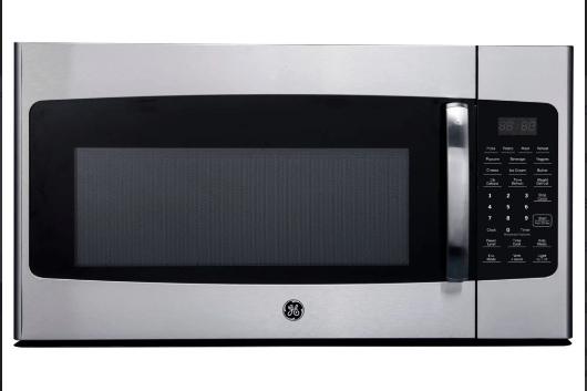 GE JVM2165SMSS Over the Range Microwave, 1.6 cu. ft. Capacity, 300 CFM, Halogen, 30" Exterior Width, Stainless Steel colour