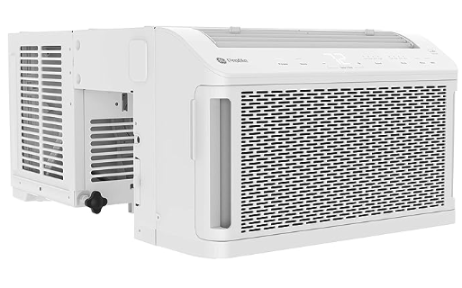 GE PHNT12CC - GE Profile ClearView Inverter Window Air Conditioner 12,200 BTU, Inverter Technology, Ultra Quiet for Large Rooms, Full Window View with Easy Installation, Energy-Efficient, 12K Window AC Unit, White