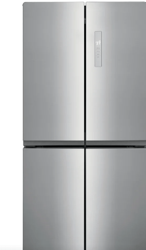 Frigidaire FRQG1721AV French Door Refrigerator, 33" Width, Counter Depth, 17.4 cu. ft. Capacity, Brushed Steel