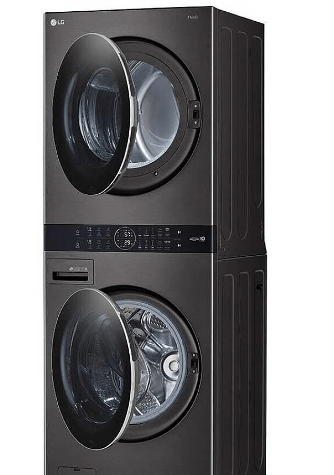 LG WKEX200HBA Washer & Dryer Set, 27" Width, 7.4 Cu. Ft. Capacity (Dry ...