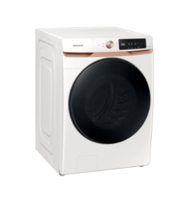 Samsung 5.3 Cu.Ft. Front Load Washer with Super Speed and Built-in WIFI in Ivory - ENERGY STAR