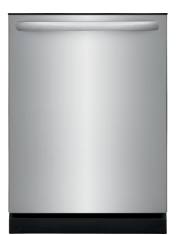 Frigidaire FDPH4316AS Dishwasher, 24 inch Exterior Width, 52 dB Decibel Level, Fully Integrated, 4 Wash Cycles, 14 Capacity (Place Settings), Hard Food Disposal, Stainless Steel color