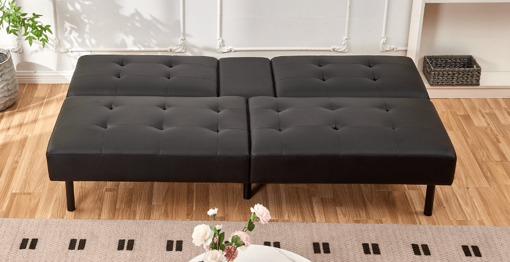 Black/ Grey Klic Klak Sofa Bed  IF - 8090/ IF-8091