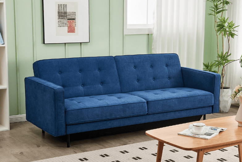 Blue Klic Klak Sofa Bed  IF - 8055