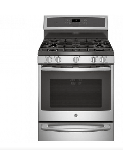 GE Profile PCGB940SEJSS Range, Free Standing, Gas Range, 30" Exterior Width, Self Clean, Convection