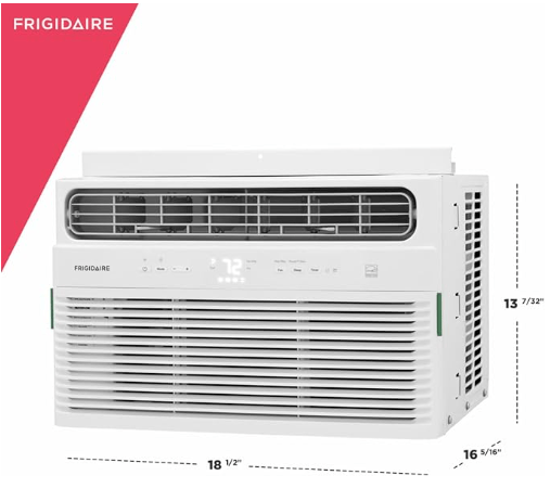 FRIGIDAIRE FHWC084WB1 - Frigidaire FHWC084WB1 Window Air Conditioner, 8000 BTU, White
