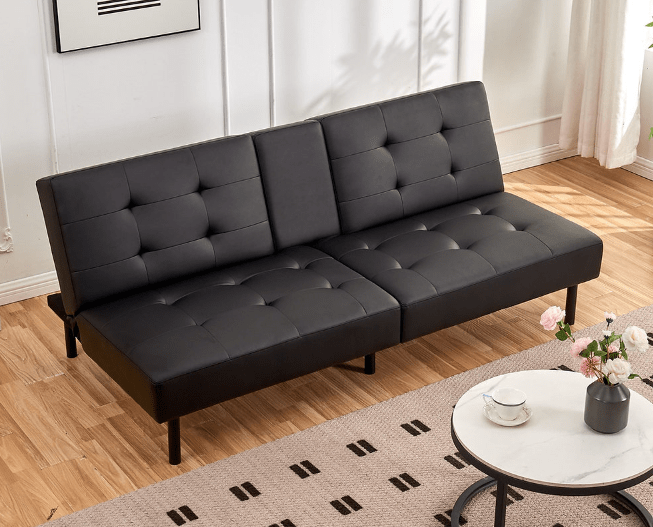 Black/ Grey Klic Klak Sofa Bed  IF - 8090/ IF-8091
