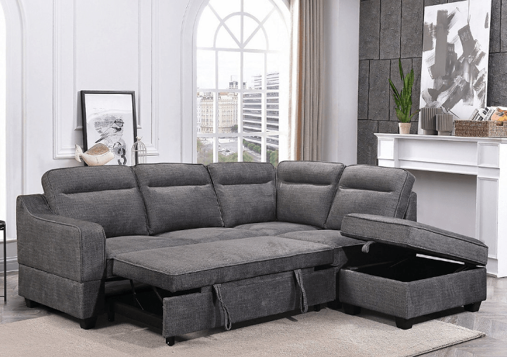 IF-9010 RHF Sofa Bed Sectional