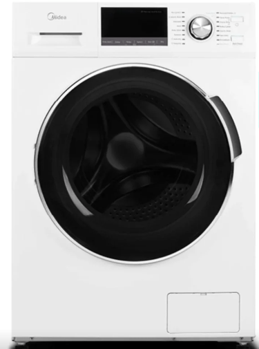 Midea MLC31N5AWW All-in-One Washer Dryer Combo, 23 1/2 inch Width, 3.1 cu. ft. Capacity, 16 Wash Cycles, 5 Temperature Settings, Stackable, 1400 RPM Washer Spin Speed, White colour All-In-One Washer & Dryer