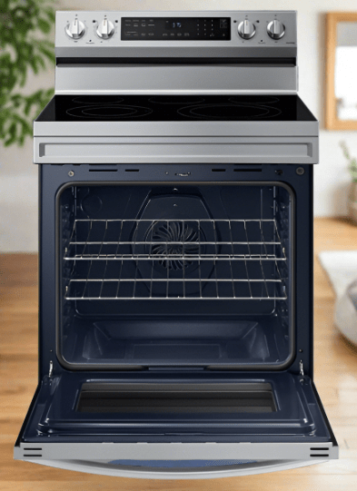 Samsung 30 in. 6.3 cu. ft. NE63A6515SS/AC Stainless Steel Electric Range with Air Fry and Built-in Wi-Fi 7451257