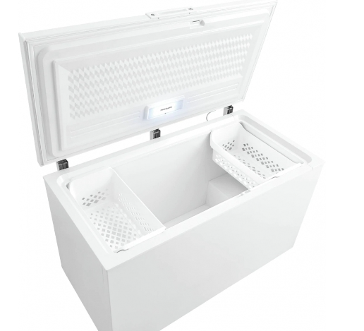 Frigidaire FFCL1542AW Chest Freezer, 55 3/4" Width, 14.8 cu. ft. Capacity, Manual, Interior Light (Freezer), White colour