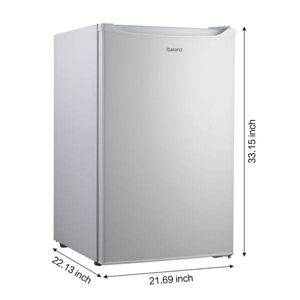 Galanz 3.1-cu ft White Upright Freezer (GL31FWEE)