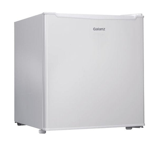 Galanz 1.7-cu ft Freestanding Mini Fridge Freezer Compartment (White) (GL17WE)