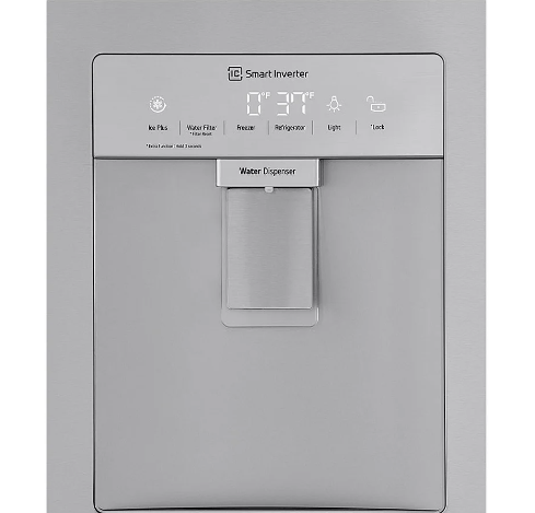 LG LRFWS2906S French Door Refrigerator, 36" Width, ENERGY STAR Certified, 29.0 cu. ft. Capacity, Stainless Steel colour Door Cooling+