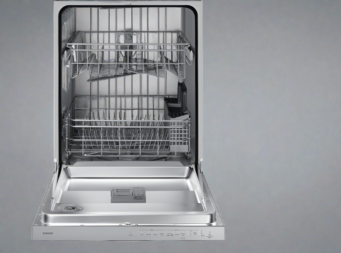 Samsung DW80CG4021SRAA Dishwasher, 24" Exterior Width, 53 dB Decibel Level, Fully Integrated, 4 Wash Cycles, 14 Capacity (Place Settings), 2 Loading Racks, Stainless Steel colour