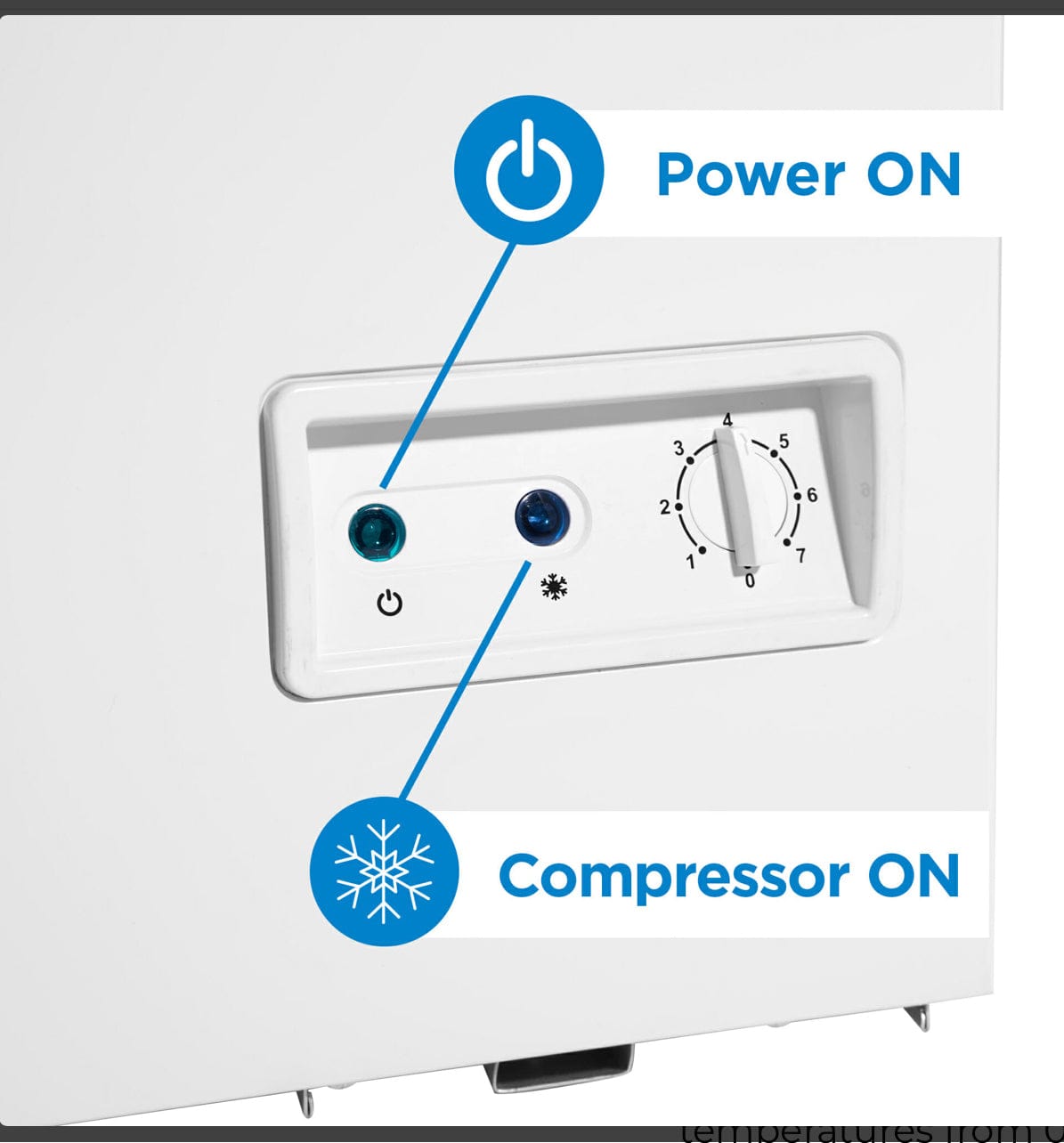 DCF070A5WCDB -RF  DANBY 7.0 CF CHEST FREEZER-RB CONVERTABLE FREEZER