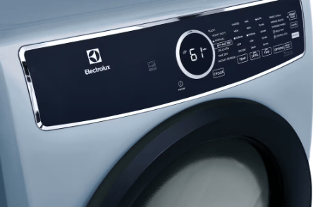 Electrolux 8.0 Cu. Ft. Front Load Electric Dryer with Instant Refresh in Glacier Blue - ENERGY STAR  ELFE743CAG