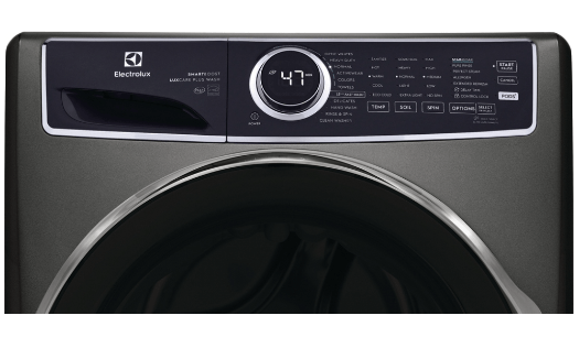 Electrolux ELFW7637AT Front Load Washer, 27" Width, ENERGY STAR Certified, 5.2 cu. ft. Capacity, Steam Clean, 11 Wash Cycles, Water Heater, Titanium