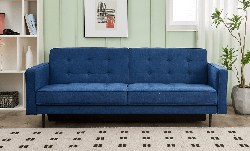 Blue Klic Klak Sofa Bed  IF - 8055