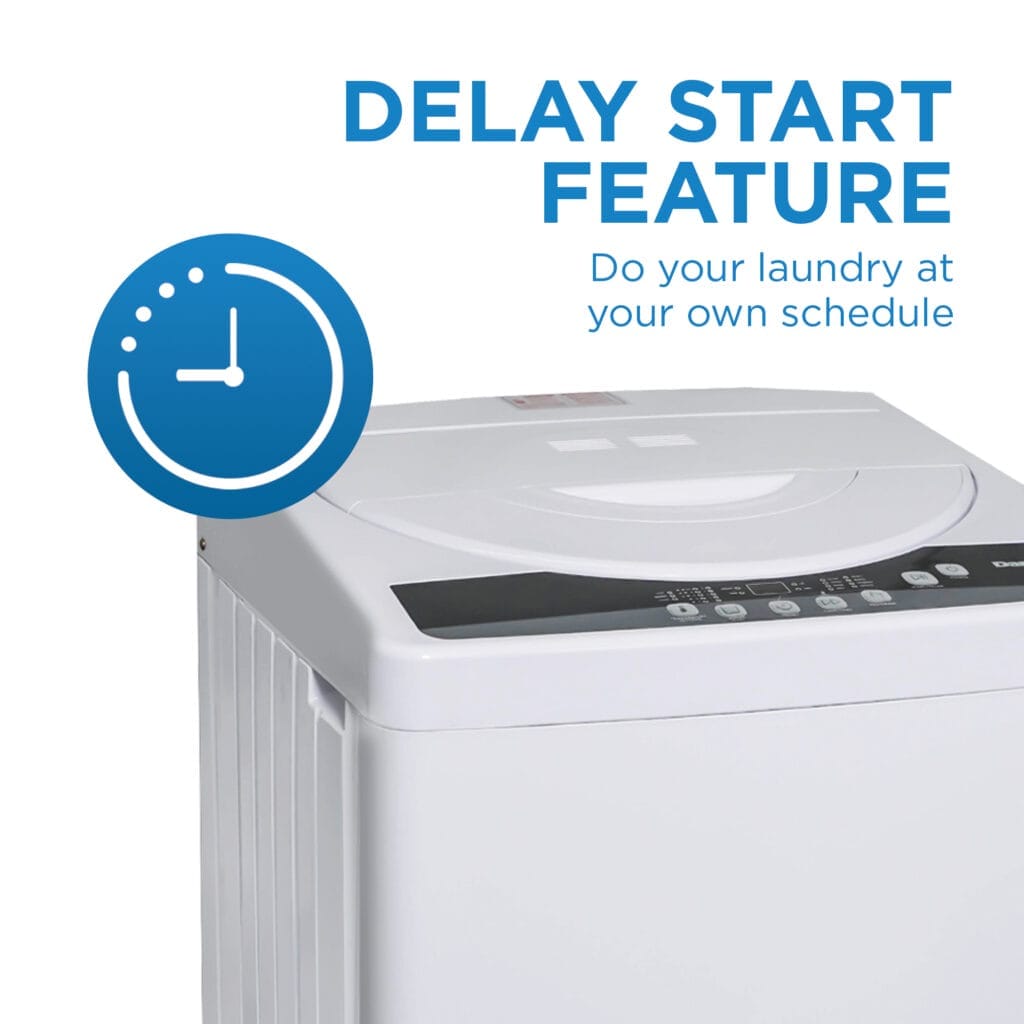 Danby 1.8 cu. ft. Compact Top Load Washing Machine in White.  Box Packed 1 Year Warranty 

DWM065A1WDB-6