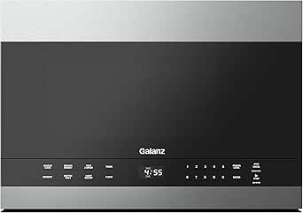 1.4 cu. ft. Over the Range Microwave in Stainless Steel with Sensor Cooking, Recirculating or Fully Venting (GLOMJD13S2SW-10)