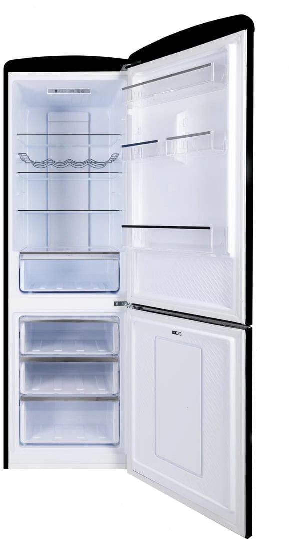 Forte 450 Series 24 Inch Bottom Freezer Retro Refrigerator (F12BFRES450R)