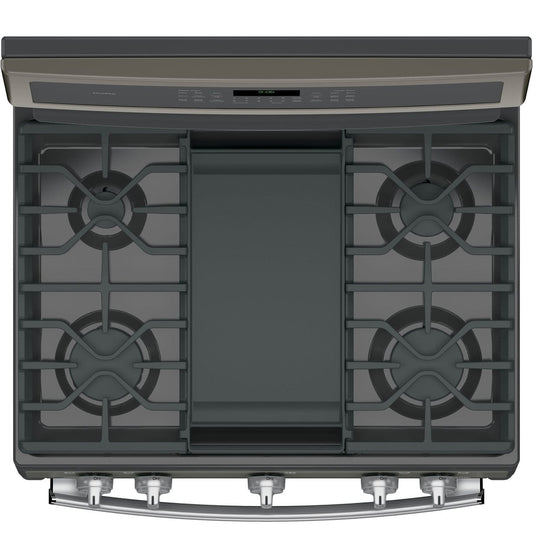 GE Profile™ 30" Free-Standing Gas Double Oven Convection Range (PGB960EEJ3ES) REFURBISHED 1 Year Warranty