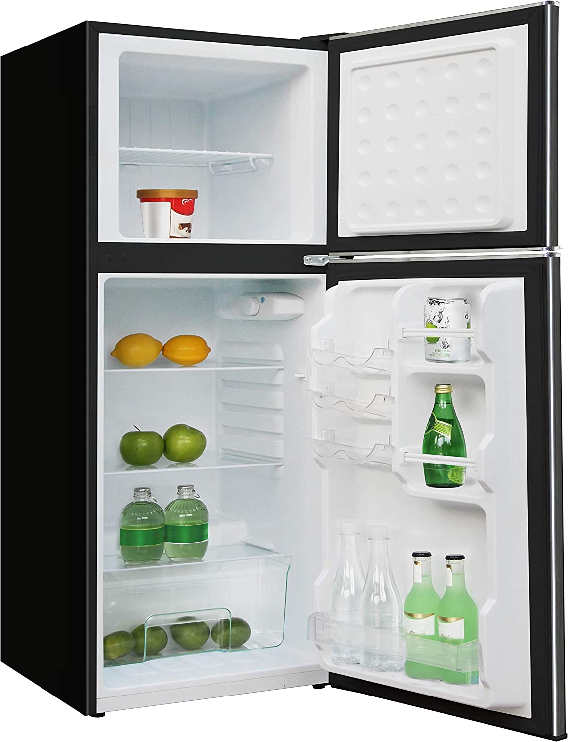 Frigidaire, 4.5 Cu. ft., 2 Door Compact Refrigerator-Chrome Trim, EFR451, Platinum