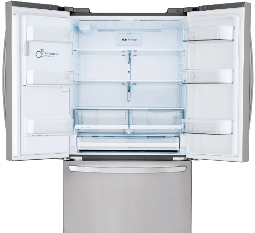 LG LRFS28XBS French Door Refrigerator, 36" Width, ENERGY STAR Certified, 27.7 cu. ft. Capacity, Stainless Steel colour Air Filter