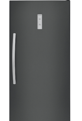 Frigidaire FFUE2024AN Upright Freezer, 32 5/8 inch Width, ENERGY STAR Certified, 20.0 cu. ft. Capacity, Automatic, Reversible Door, Interior Light (Freezer), Carbon colour Frost Free