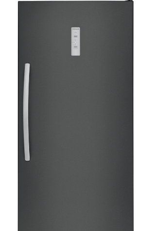 Frigidaire FFUE2024AN Upright Freezer, 32 5/8 inch Width, ENERGY STAR Certified, 20.0 cu. ft. Capacity, Automatic, Reversible Door, Carbon