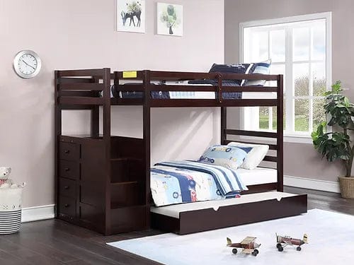 B-1890-EK  Bunk BED   Single Over Double