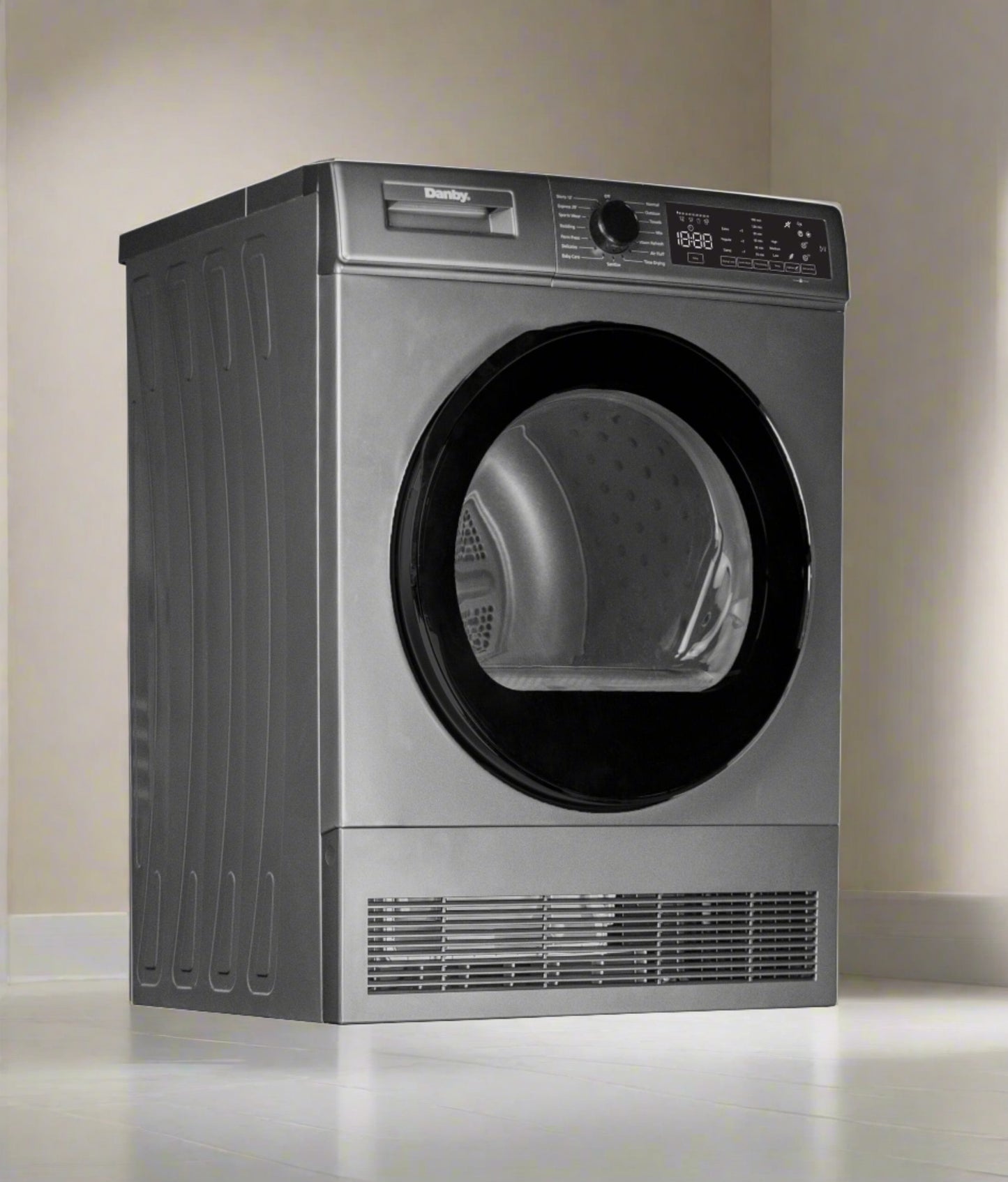 Danby 24″ Stackable Front Load Condenser Tumble Dryer (DDY040D1DSDB)