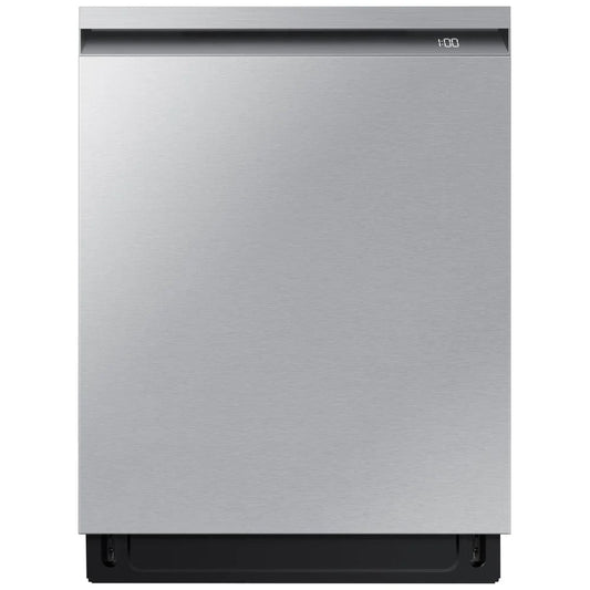 Samsung DW80B6060US - DW80B6060US/AC Dishwasher, 24 inch Exterior Width, 44 dB Decibel Level, Fully Integrated, Stainless Steel (Interior), 7 Wash Cycles, 15 Capacity (Place Settings), Wifi Enabled, Stainless Steel colour StormWash+, Digital Leak Sensor