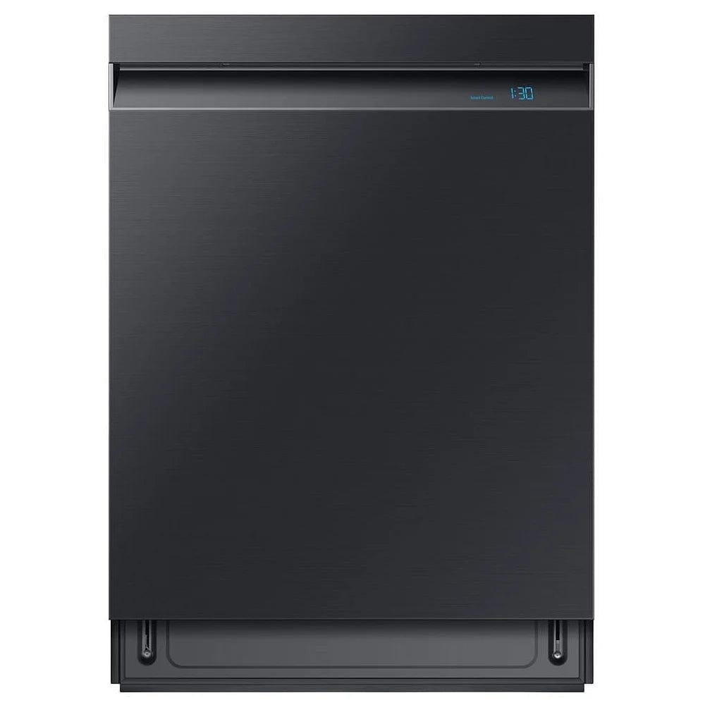 Samsung DW80R9950UG - DW80R9950UG/AC Dishwasher, 24 inch Exterior Width, 39 dB Decibel Level, Fully Integrated, Stainless Steel (Interior), 7 Wash Cycles, 15 Capacity (Place Settings), Wifi Enabled, Black Stainless Steel