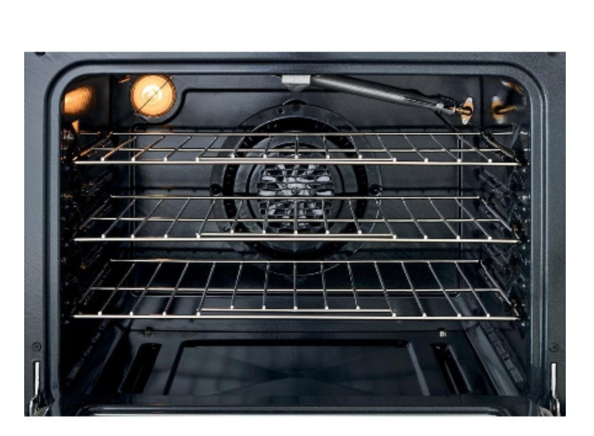 Frigidaire Gallery GCRG3060AF Range, 30" Exterior Width, Gas Range, Self Clean, Gas Burners, Convection, 5 Burners, 5.0 cu. ft. Capacity, Storage Drawer, 1 Ovens, 18K BTU, Front Controls & Rear Controls, Stainless Steel colour
