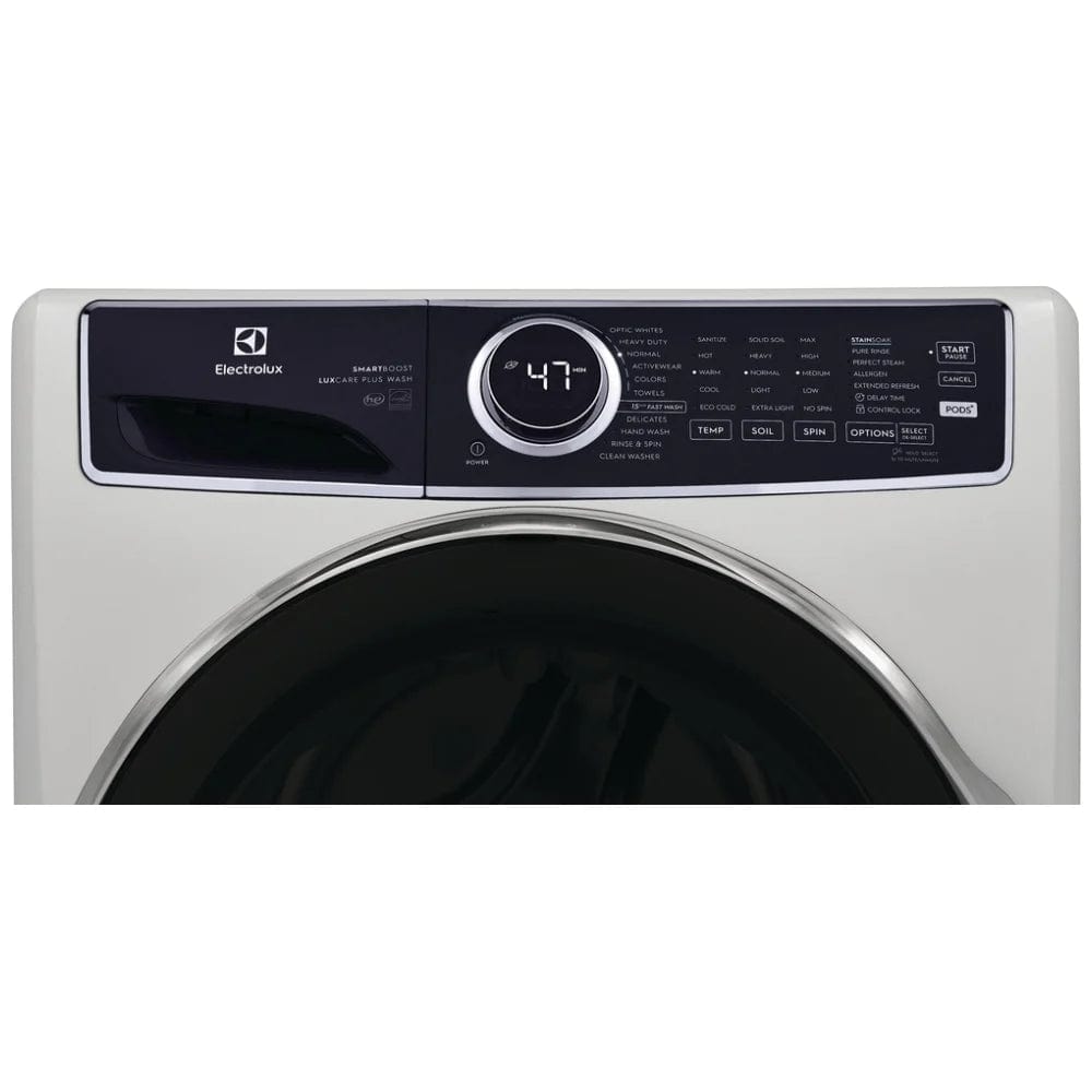 Electrolux ELFW7637AW Front Load Washer, 27" Width, ENERGY STAR Certified, 5.2 cu. ft. Capacity, Steam Clean, 11 Wash Cycles, White