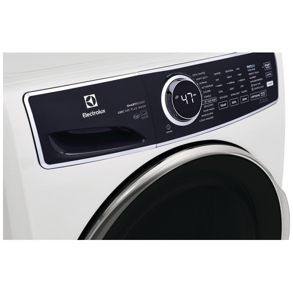 Electrolux ELFW7637AW Front Load Washer, 27" Width, ENERGY STAR Certified, 5.2 cu. ft. Capacity, Steam Clean, 11 Wash Cycles, White